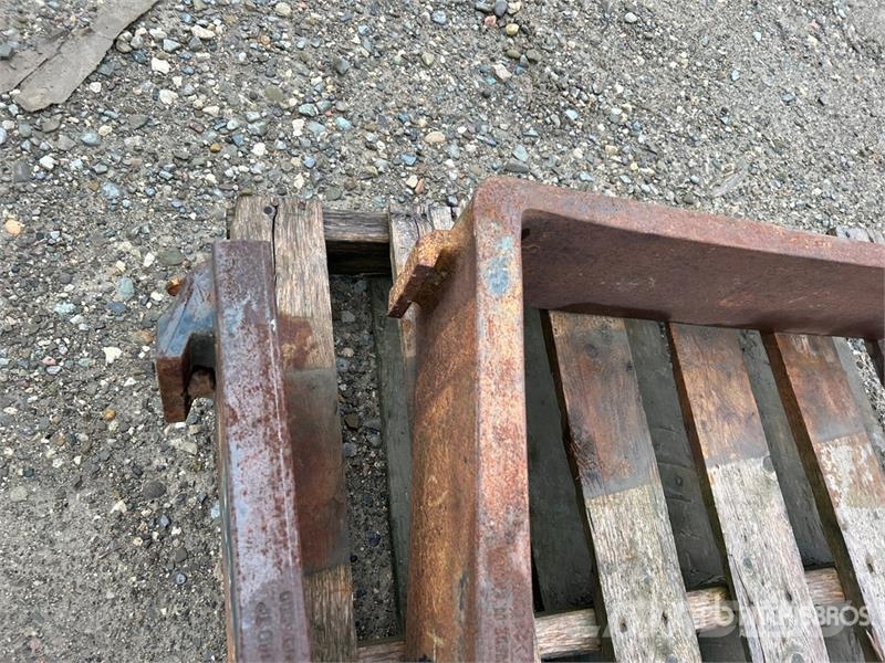  Quantity of 48 in Wheel Loader Fork Tines Andre komponenter