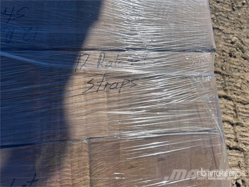 Quantity of (48) Ratchet Straps (Unused) Otros componentes