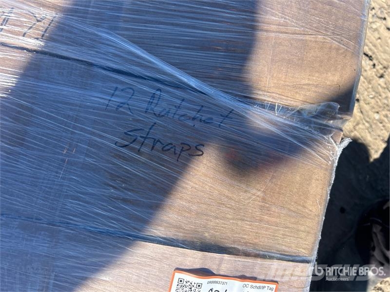  Quantity of (48) Ratchet Straps (Unused) Otros componentes