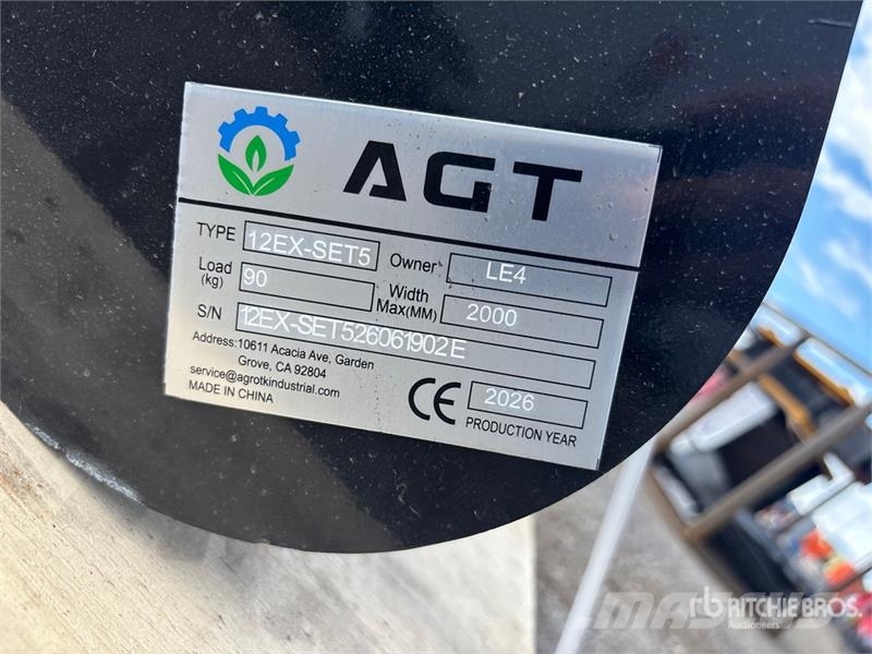 Quantity of (5) AGT 12EX-SET5 Mini Excavator Atta Drugi deli