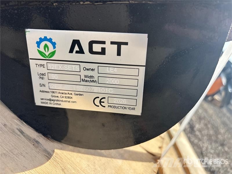 Quantity of (5)  AGT 12EX-SET5 Mini Excavator Atta Otros componentes