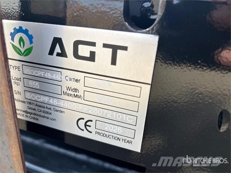  Quantity of (5)  AGT ISOCPF48-4400-FF 48 in 4400 l Furci
