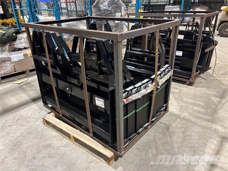 Quantity of (5) AGT SSCPF48-4400-WFF Skid Steer F Fourche