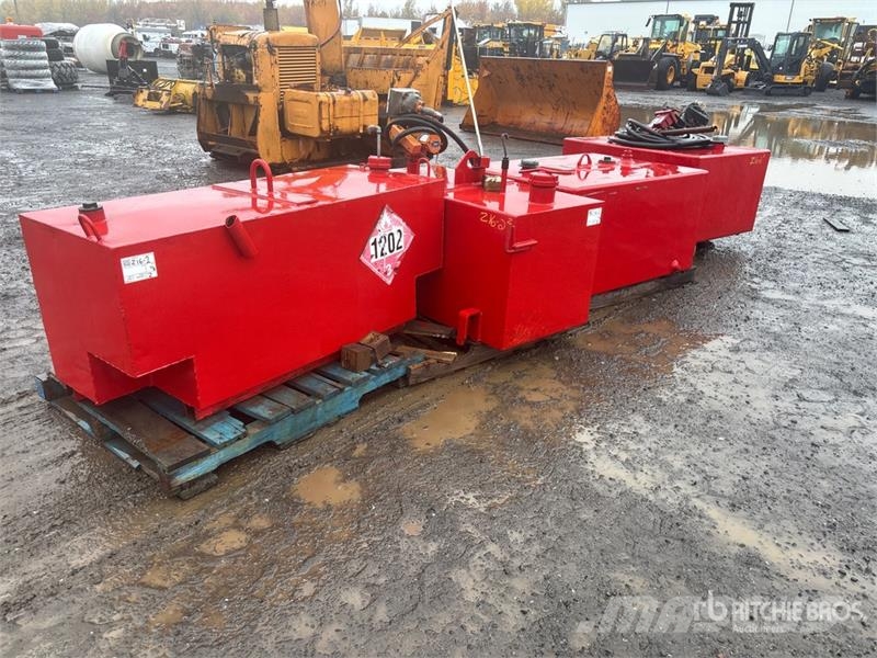 Quantity of (5) Fuel Tank Fuel and additive tanks