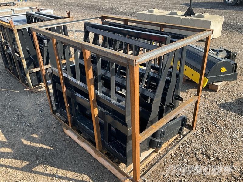  Quantity of (5)  Mower King SA-100 48 in Skid Stee Fourche