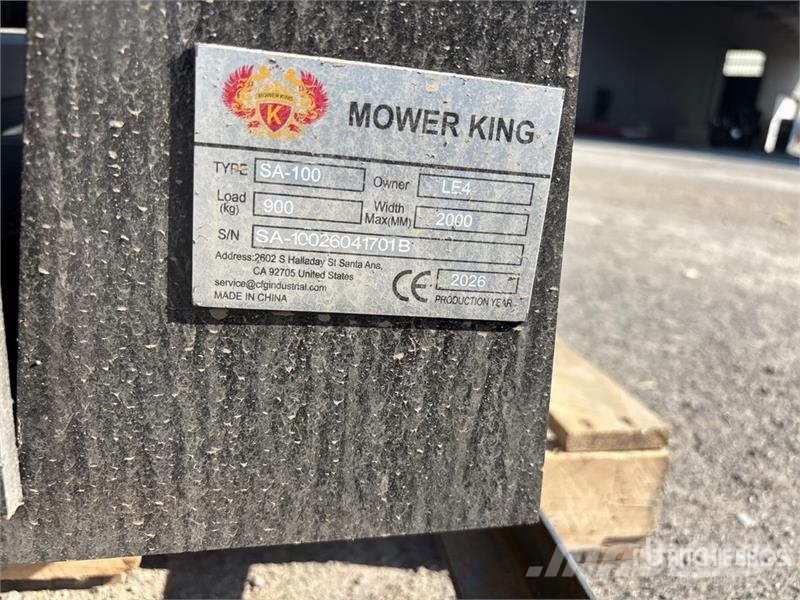 Quantity of (5) Mower King SA-100 48 in Heavy Dut Vidlica