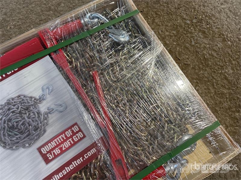 Quantity of (5) Suihe BC-5400 5400 lb Ratchet Bin Other components