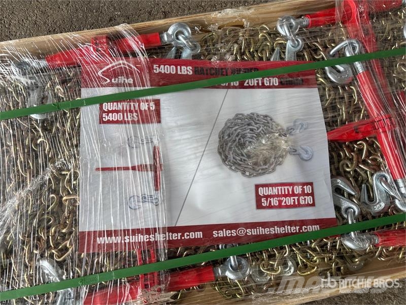  Quantity of (5)  Suihe BC-5400 5400 lb Ratchet Bin Drugi deli