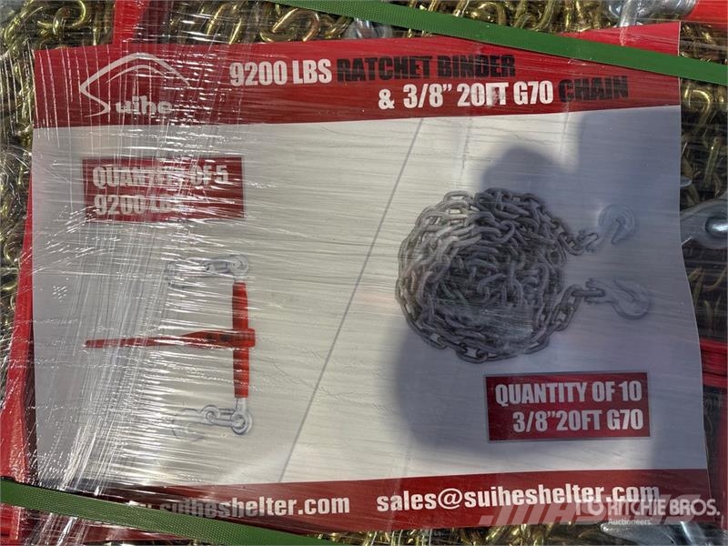  Quantity of (5)  Suihe BC-9200 9200 lb Ratchet Bin Other components
