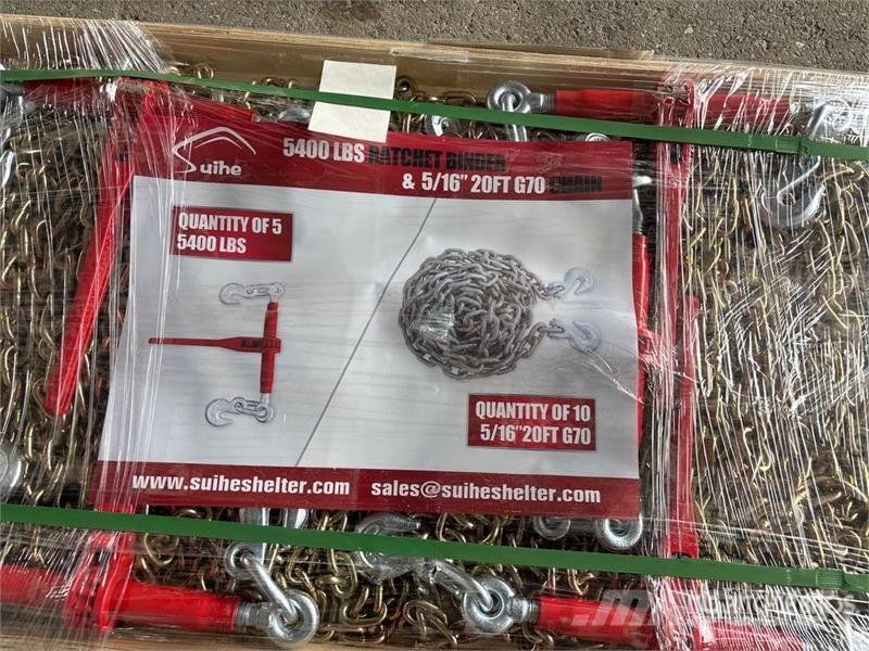  Quantity of (5)  Suihe BC-5400 5400 lb Ratchet Bin Drugi deli