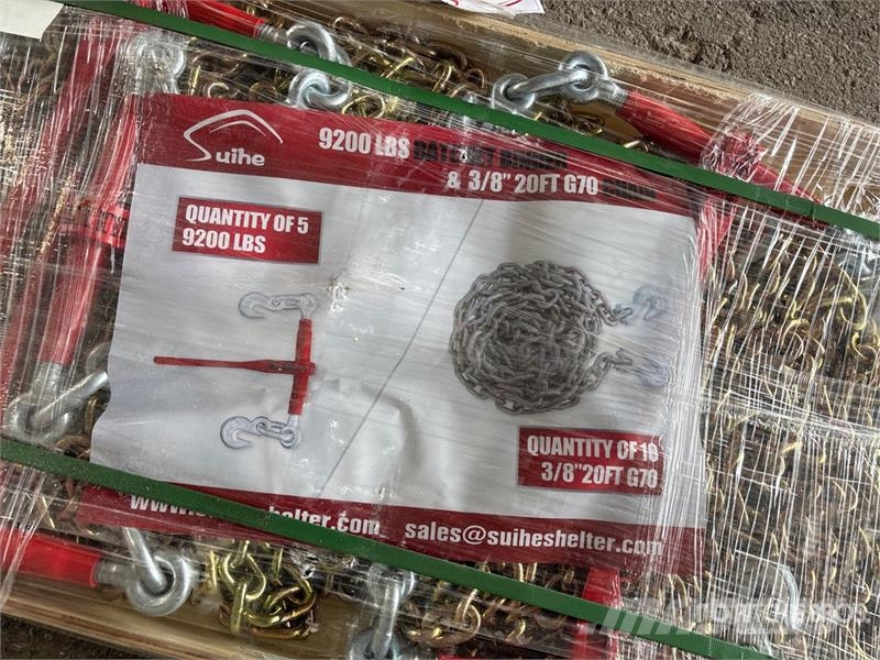  Quantity of (5)  Suihe BC-9200 9200 lb Ratchet Bin Drugi deli