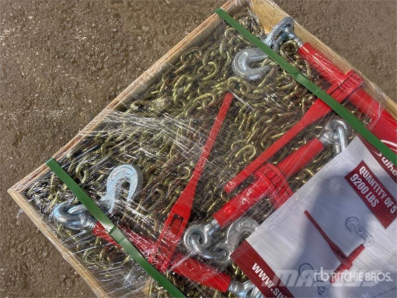 Quantity of (5) Suihe BC-9200 9200 lb Ratchet Bin Other components