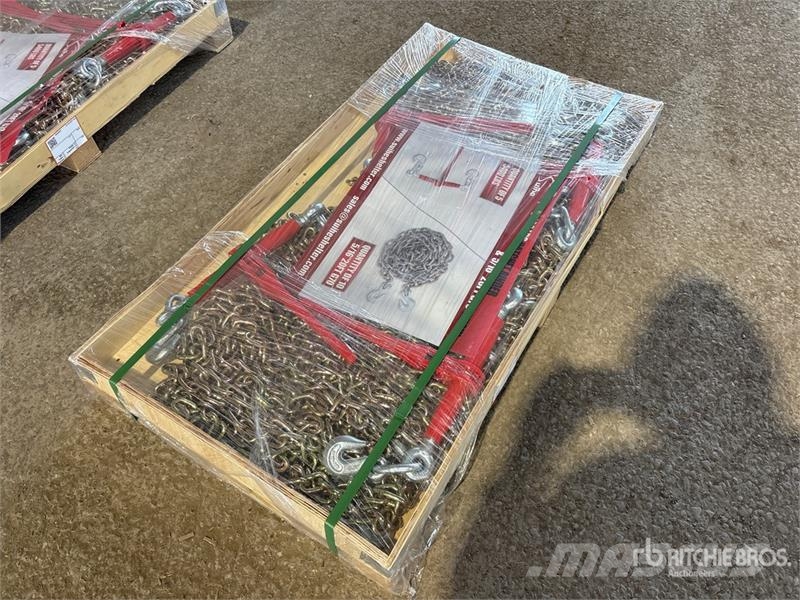 Quantity of (5) Suihe BC-5400 5400 lb Ratchet Bin Other components