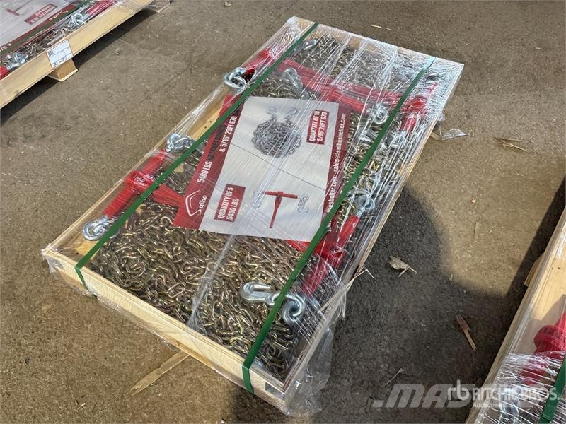 Quantity of (5) Suihe BC-5400 5400 lb Ratchet Bin Other components