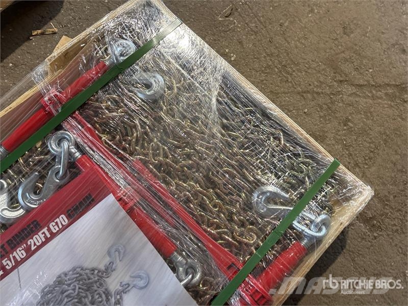 Quantity of (5) Suihe BC-5400 5400 lb Ratchet Bin Other components