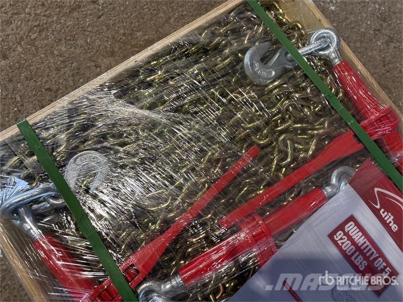 Quantity of (5) Suihe BC-9200 9200 lb Ratchet Bin Other components