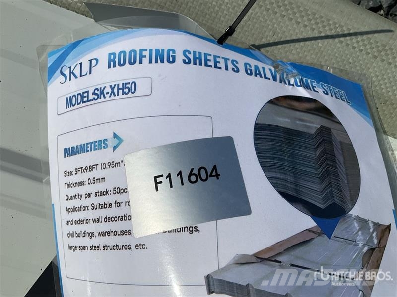  Quantity of (50)  SKLP SK-XH50 Galvalume Steel She Utovorne dizalice, vitla i dizala za materijal