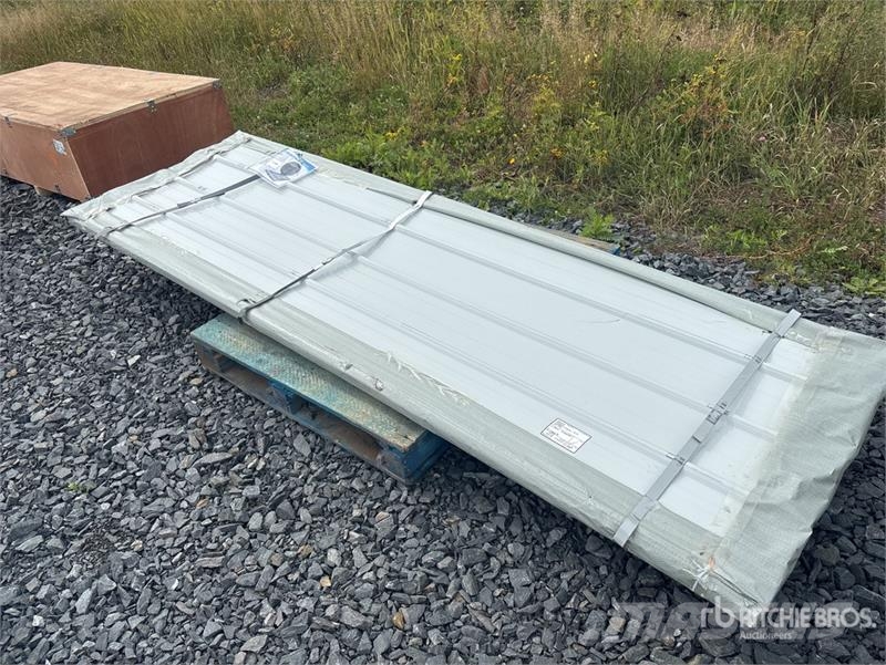 Quantity of (50) SKLP SK-XH50 Galvalume Steel She Подемници, лебедки и елеватори за материали