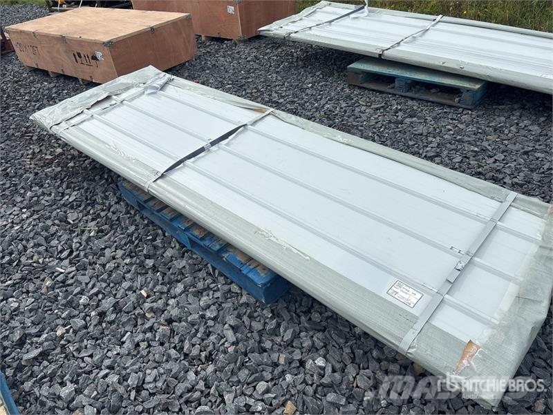 Quantity of (50) SKLP SK-XH50 Galvalume Steel She Подемници, лебедки и елеватори за материали
