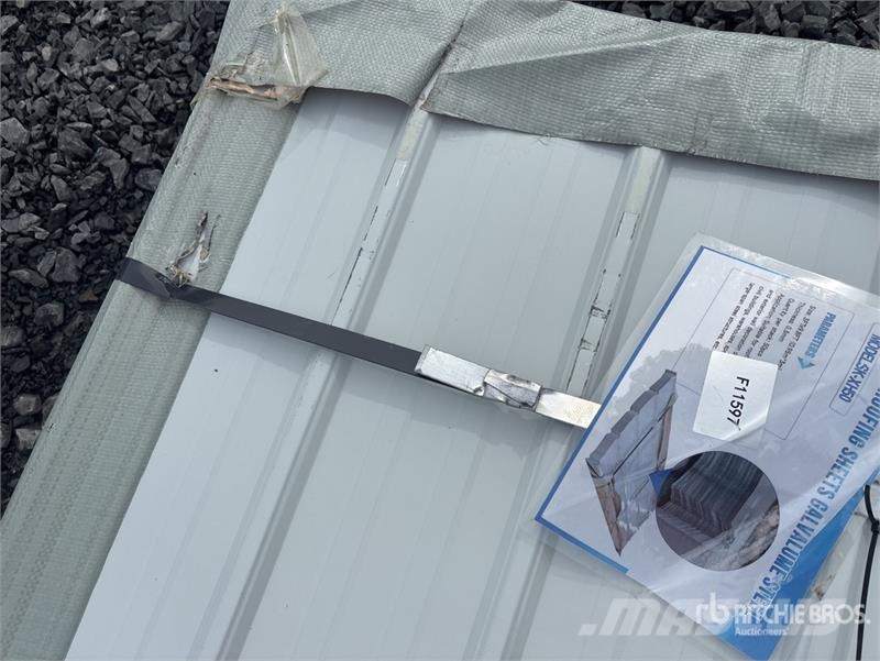 Quantity of (50) SKLP SK-XH50 Galvalume Steel She Подемници, лебедки и елеватори за материали
