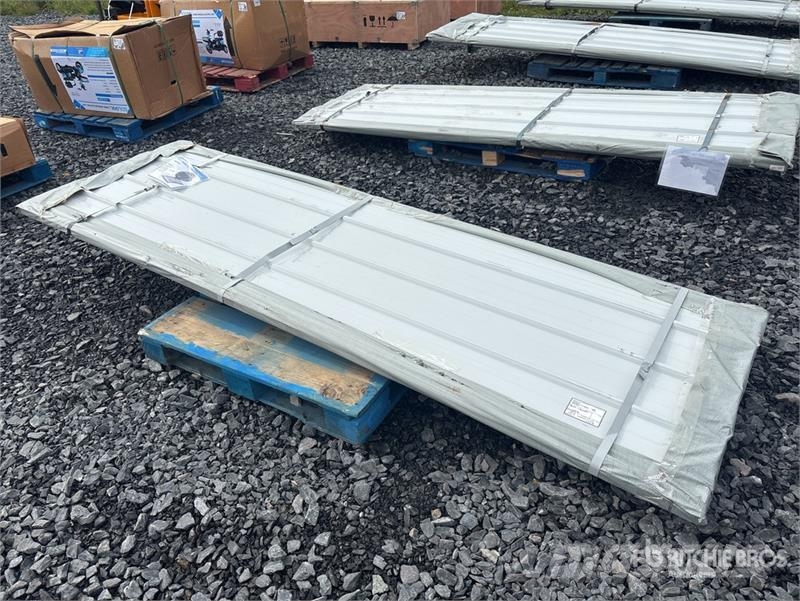 Quantity of (50) SKLP SK-XH50 Galvalume Steel She Подемници, лебедки и елеватори за материали