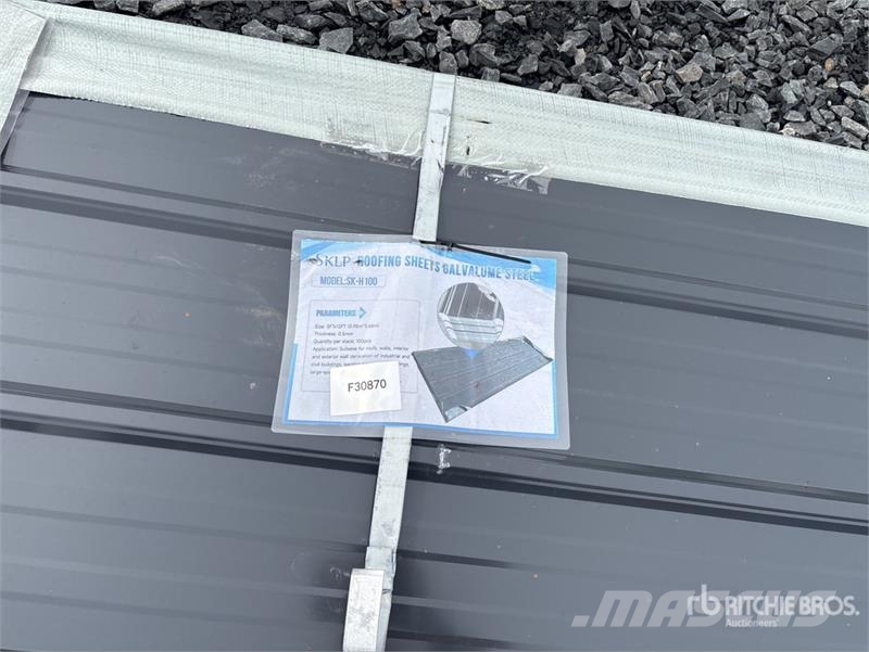 Quantity of (50) SKLP SKH50 Galvalume Steel Sheet Takels, lieren en materiaalliften