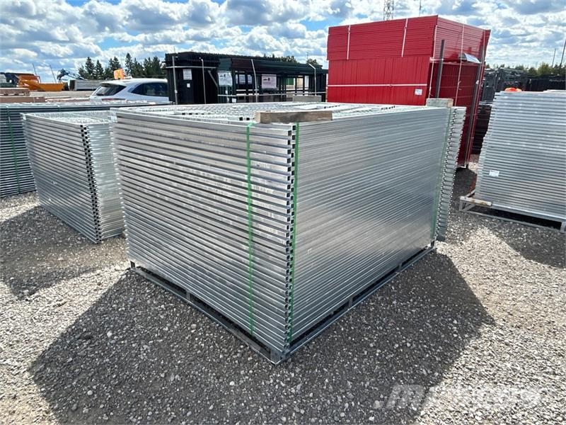 Quantity of (59) 7 ft 6 in x 6 ft Galvanized Site Drugi deli