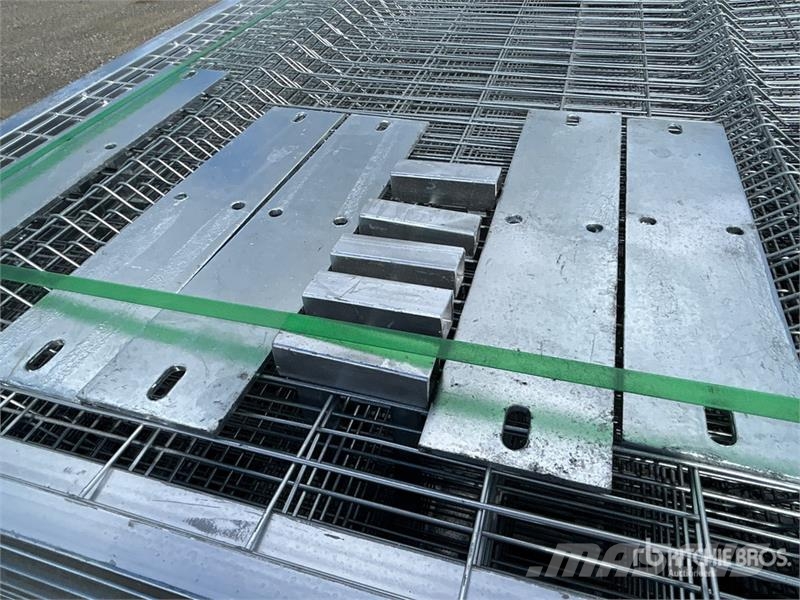 Quantity of (59) 7 ft 6 in x 6 ft Galvanized Site Drugi deli