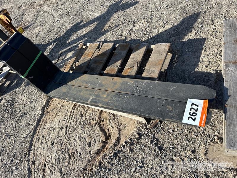Quantity of 59 in Fork Tines - Fits Wheel Loader Outros componentes