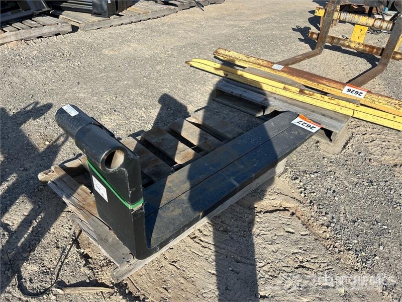 Quantity of 59 in Fork Tines - Fits Wheel Loader Outros componentes