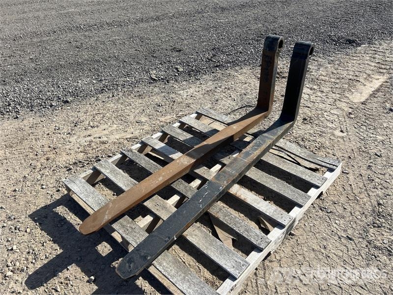 Quantity of 59 in Fork Tines - Fits Wheel Loader مكونات أخرى