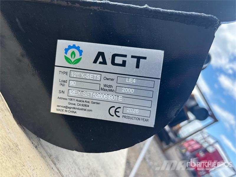 Quantity of (6) AGT 12EX-SET6 Mini Excavator Atta Drugi deli