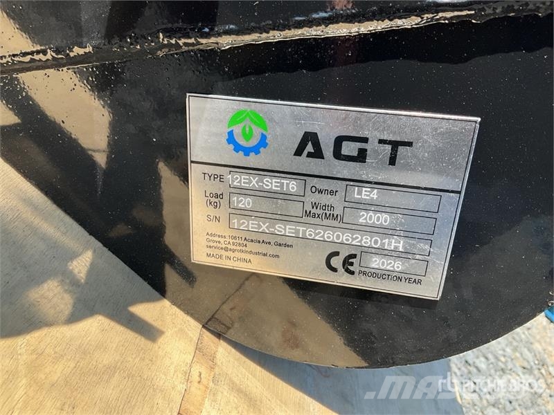 Quantity of (6) AGT 12EX-SET6 Mini Excavator Atta Drugi deli