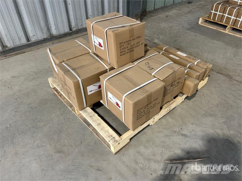 Quantity of (6) BYT ABTJK50 50 ton Air Bottle Jac Строителство - Други