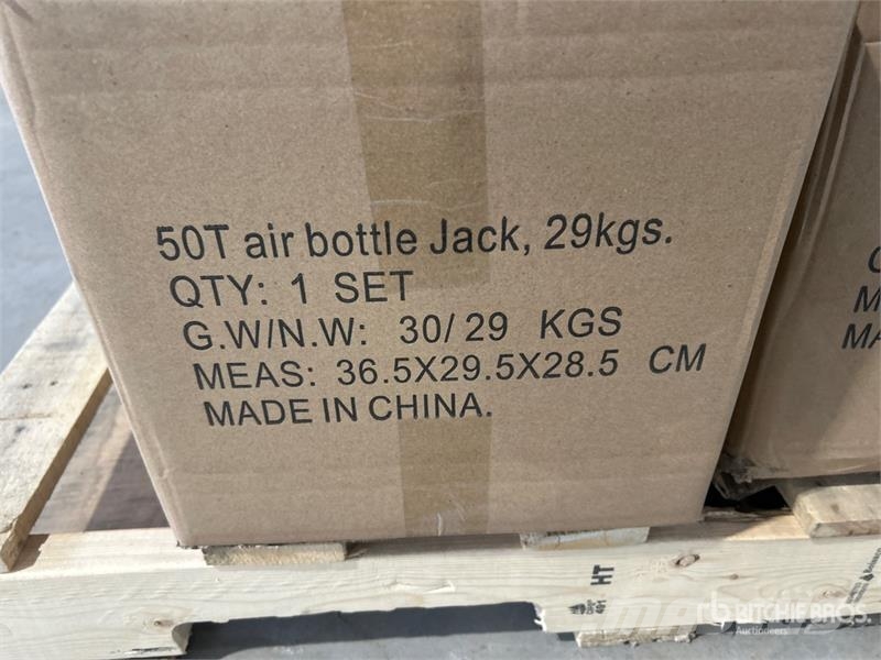Quantity of (6) BYT ABTJK50 50 ton Air Bottle Jac Строителство - Други