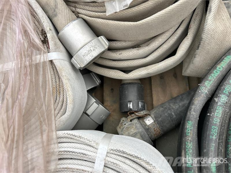 Quantity of (6) DIS 6 in x 50 ft PVC CAM Hose مكونات أخرى