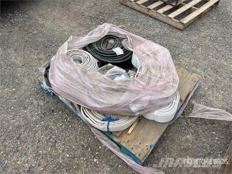 Quantity of (6) DIS 6 in x 50 ft PVC CAM Hose مكونات أخرى