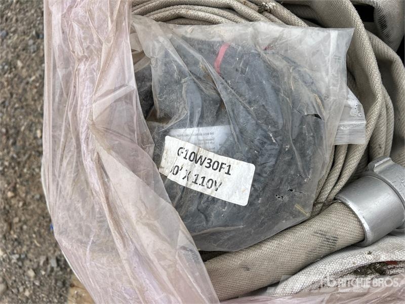 Quantity of (6) DIS 6 in x 50 ft PVC CAM Hose مكونات أخرى