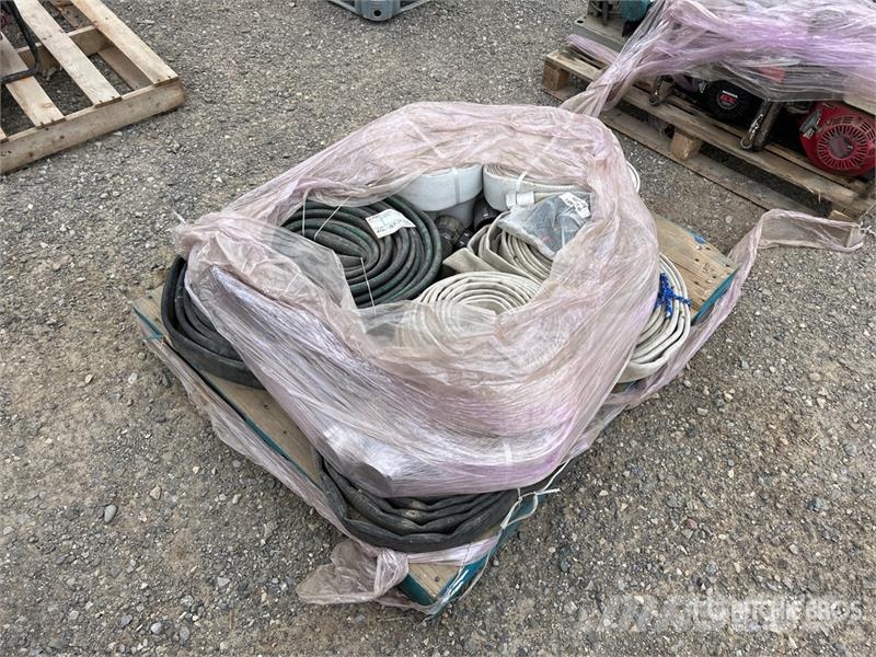 Quantity of (6) DIS 6 in x 50 ft PVC CAM Hose مكونات أخرى