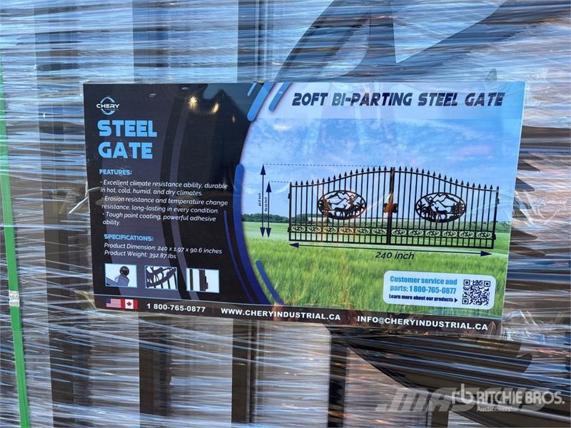  Quantity of (6) Greatbear 20 ft Wrought Iron Bi-Pa Ostale poljoprivredne mašine