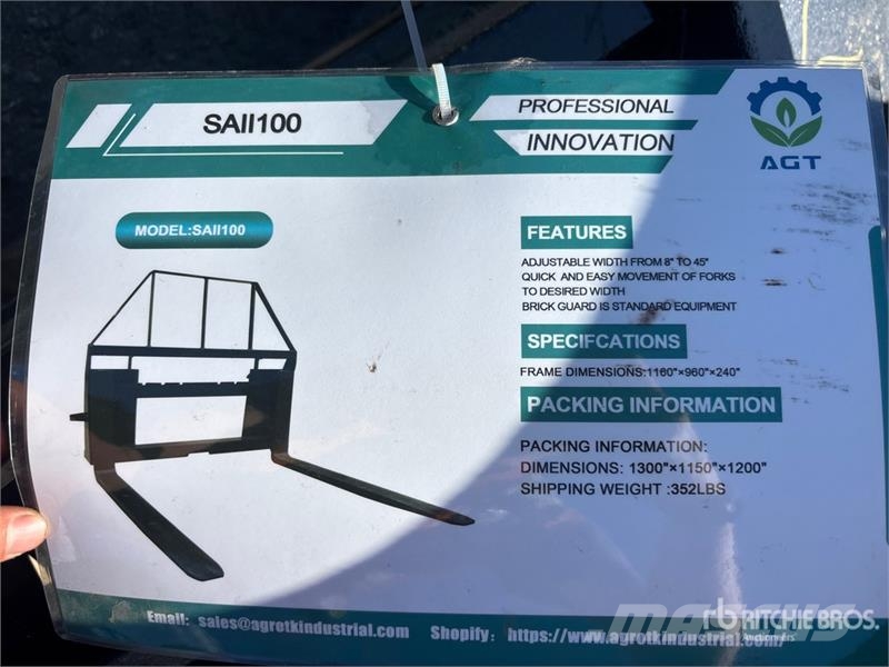 Quantity of (6) Mower King SA 48 in Skid Steer Fo Vilice