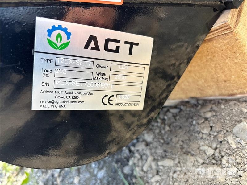 Quantity of (7) AGT 12EX-SET7 Mini Excavator Atta Drugi deli