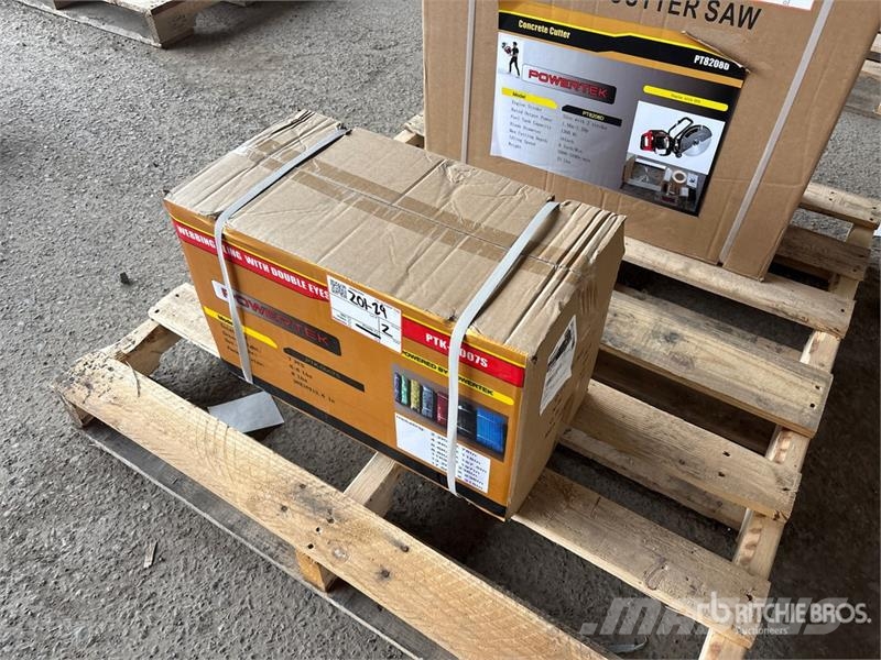 Quantity of (7) Powertek PTK-0007S Double Eyes We Oprema i dijelovi za kranove