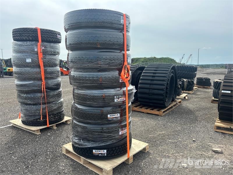 Quantity of (8) 11R22.5 Drive Tires (Unused) Tyres, wheels and rims