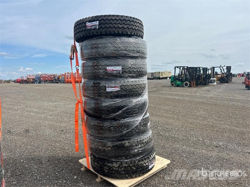 Quantity of (8) 11R22.5 Drive Tires (Unused) Tyres, wheels and rims