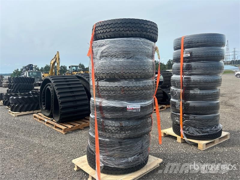 Quantity of (8) 11R22.5 Drive Tires (Unused) Tyres, wheels and rims