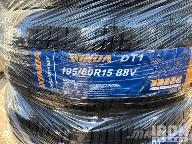 Quantity of (8) 195-60R-15 Tires (Unused) Gume, točkovi i felne