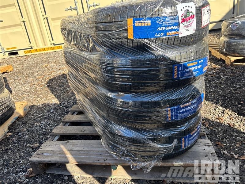Quantity of (8) 195-60R-15 Tires (Unused) Gume, točkovi i felne