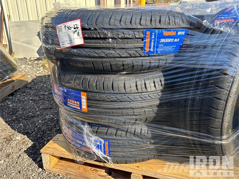 Quantity of (8) 205/65R15 Tires (Unused) 轮胎、车轮、轮圈