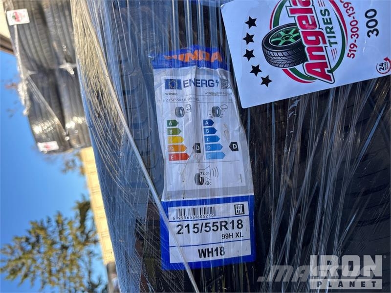 Quantity of (8) 215/55R18 Tires (Unused) Gume, točkovi i felne